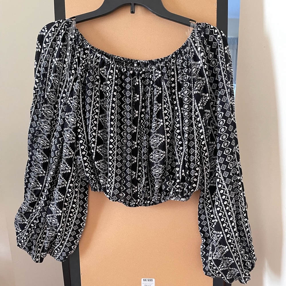 Hot cropped hem  for women, top for women - Picture 5 of 14